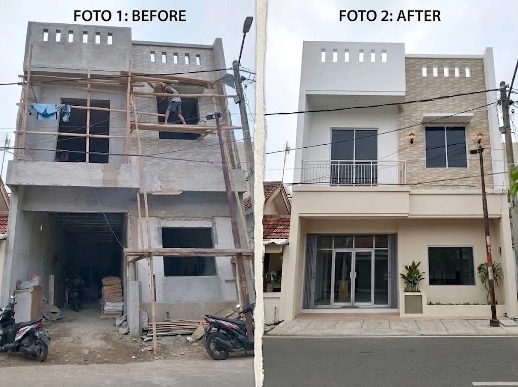 Jasa Bangun Rumah Bekasi - Proyek Bangun Rumah Klasik KMP Patrol